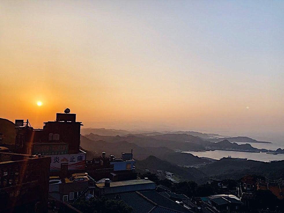 Taiwan Jiufen Sunset
